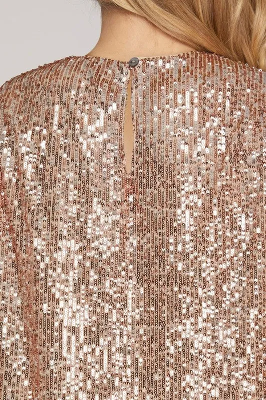 Sequin Shift Dress sold by U-NI-TY product image thumbnail 4