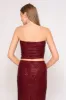 Sequin Strapless Glam Top (3 Colours) sold by U-NI-TY