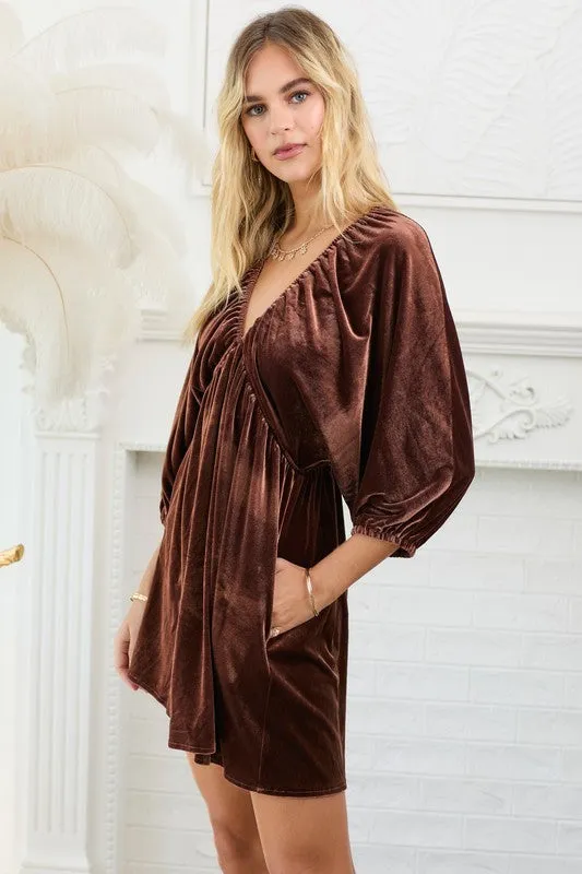 Velvet Mini Dress sold by U-NI-TY product image thumbnail 3