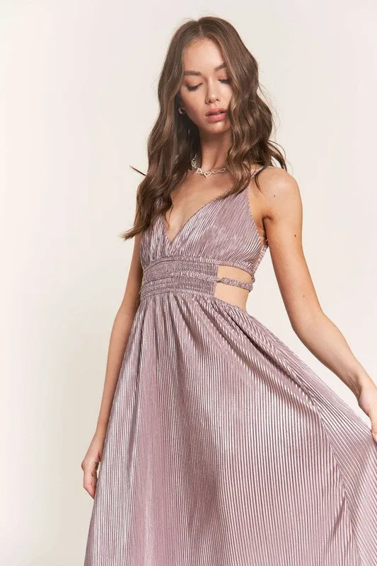 Mauve Sleeveless Maxi Dress sold by U-NI-TY product image thumbnail 5