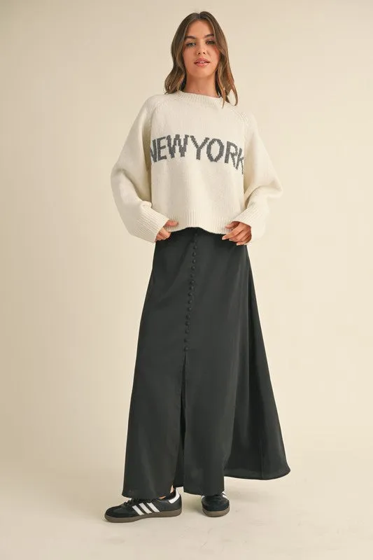 Letter Front Sweater Top sold by U-NI-TY product image thumbnail 2