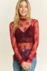 Mesh Lace Top sold by U-NI-TY