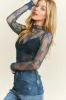 Mesh Lace Top sold by U-NI-TY