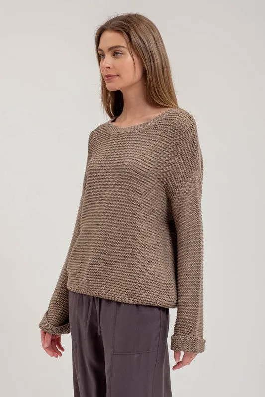 Chunky Knit Pullover Sweater sold by U-NI-TY product image thumbnail 4