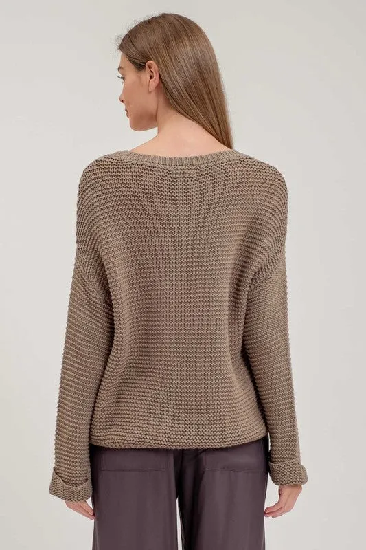 Chunky Knit Pullover Sweater sold by U-NI-TY product image thumbnail 2