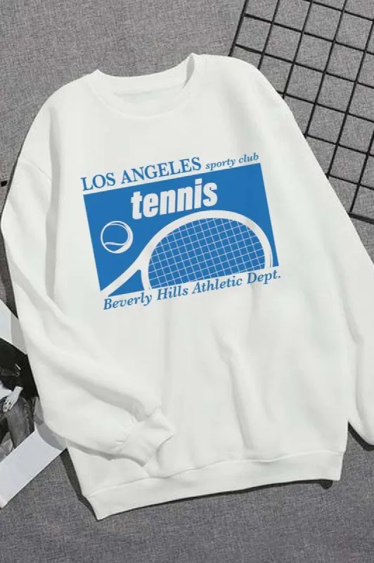 LA Tennis graphic sweatshirt sold by U-NI-TY