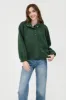 Solid Snap Button Fleece Jacket sold by U-NI-TY