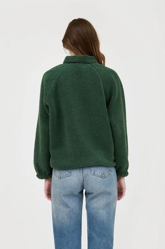 Solid Snap Button Fleece Jacket sold by U-NI-TY product image thumbnail 2