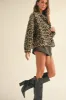 Leopard Short Fur Jacket sold by U-NI-TY