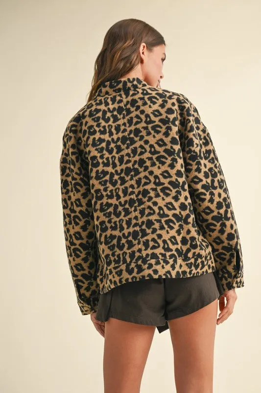 Leopard Short Fur Jacket sold by U-NI-TY product image thumbnail 3
