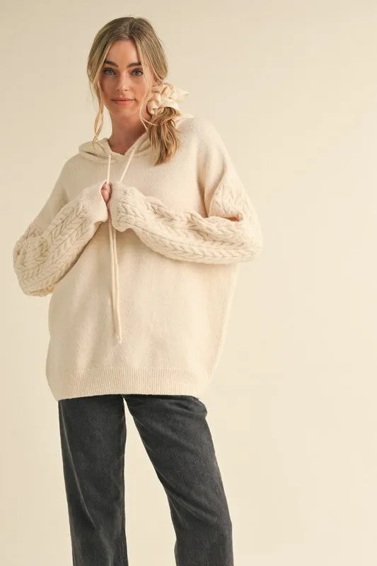 Pullover Knit Hoodie sold by U-NI-TY product image thumbnail 4