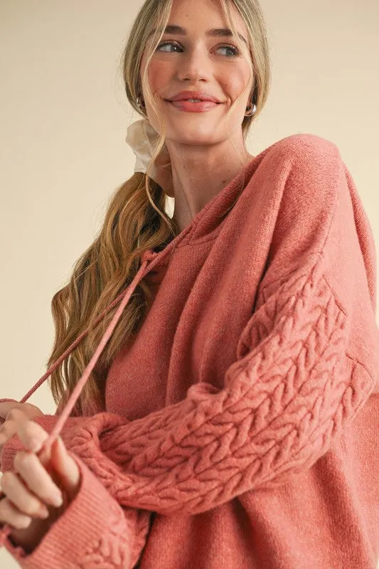 Pullover Knit Hoodie sold by U-NI-TY