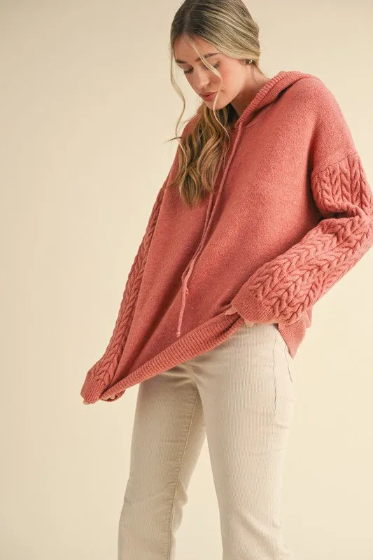 Pullover Knit Hoodie sold by U-NI-TY product image thumbnail 3