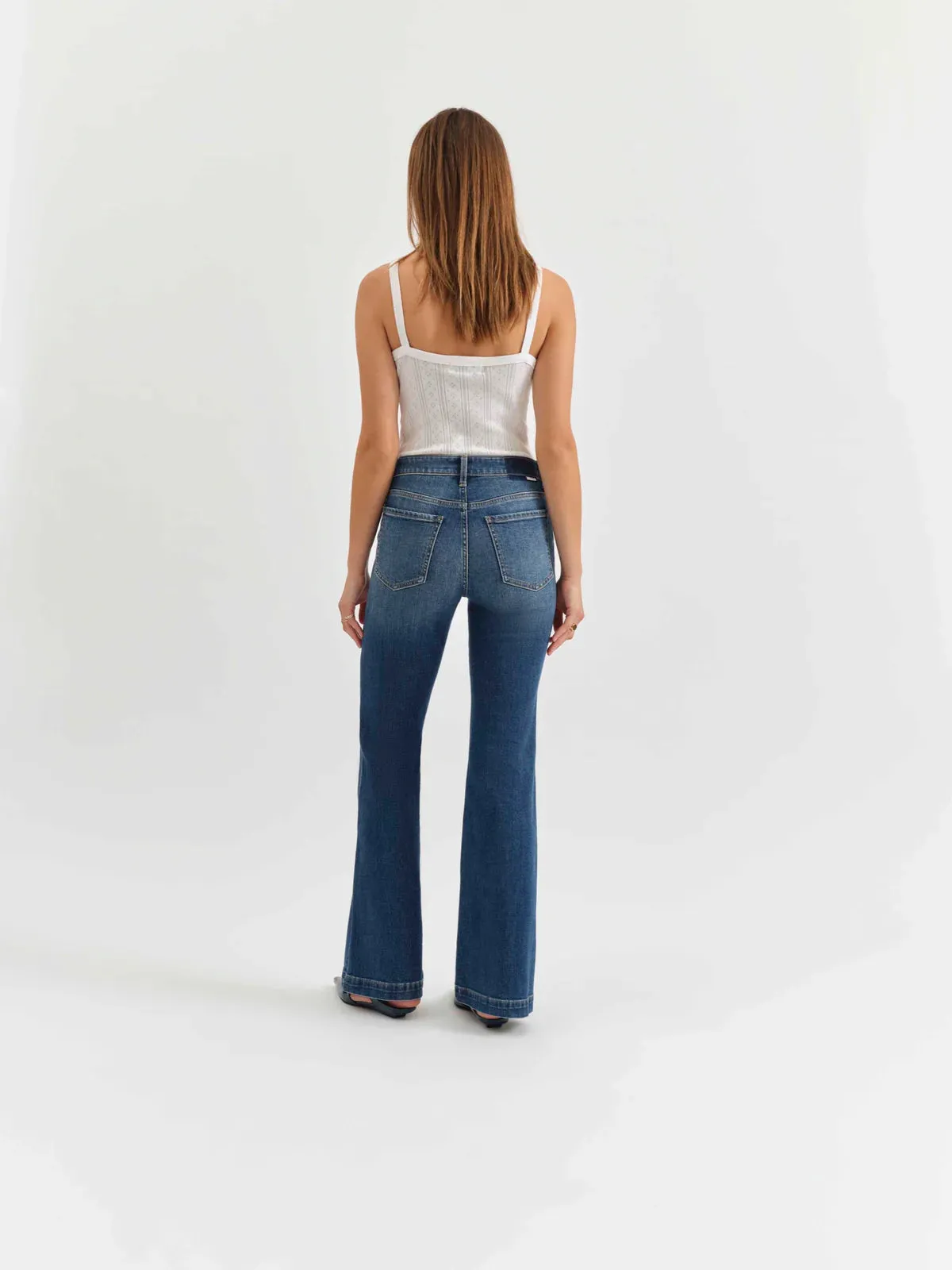 Heartbreaker Mid Rise Flare Jeans sold by U-NI-TY product image thumbnail 3