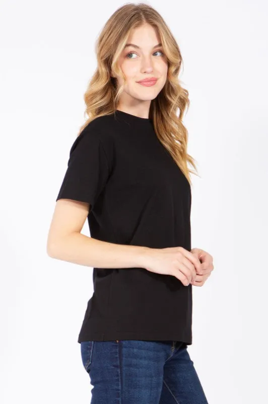 Round Neck Short Sleeve T-Shirt sold by U-NI-TY
