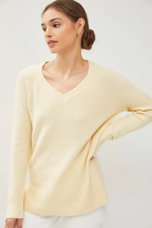 Classic V Neck Sweater sold by U-NI-TY