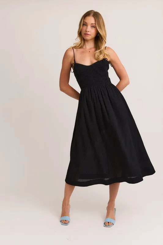 Smocked Top Full Midi Dress sold by U-NI-TY