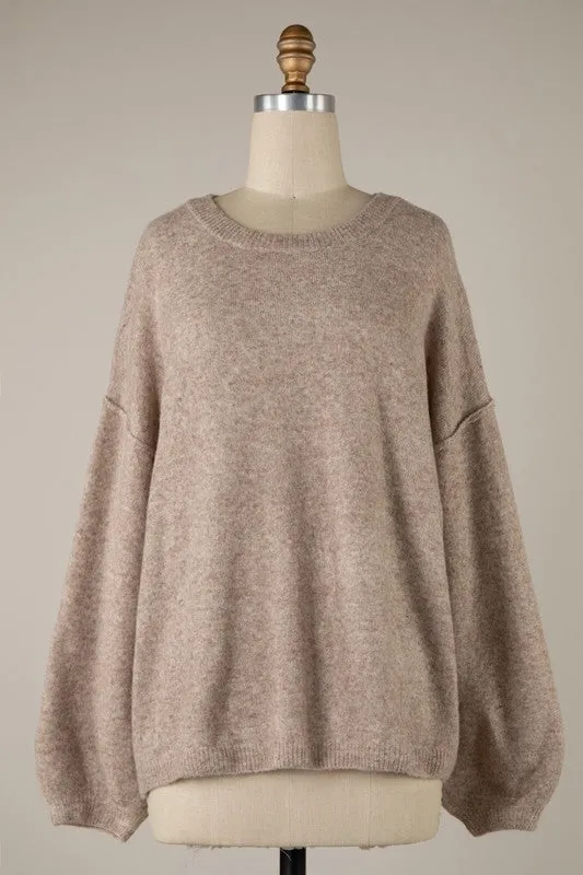 Oversized Round Neck Sweater sold by U-NI-TY product image thumbnail 4