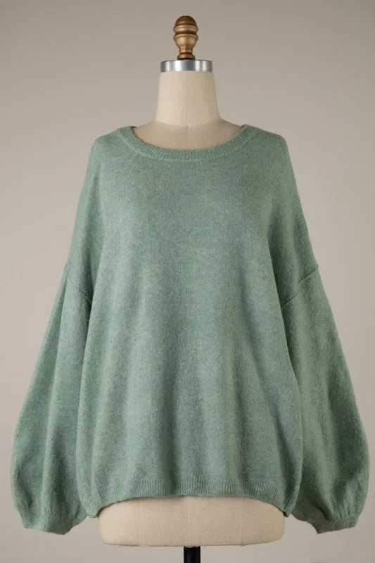 Oversized Round Neck Sweater sold by U-NI-TY product image thumbnail 3
