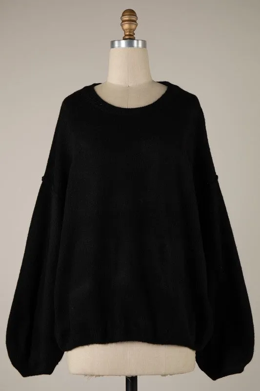 Oversized Round Neck Sweater sold by U-NI-TY product image thumbnail 2