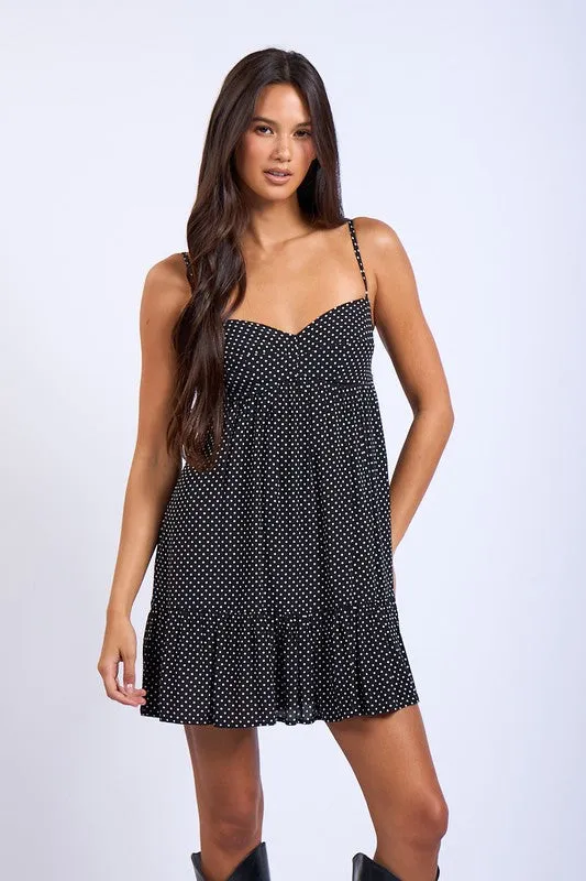 Polka Dot Mini Dress sold by U-NI-TY
