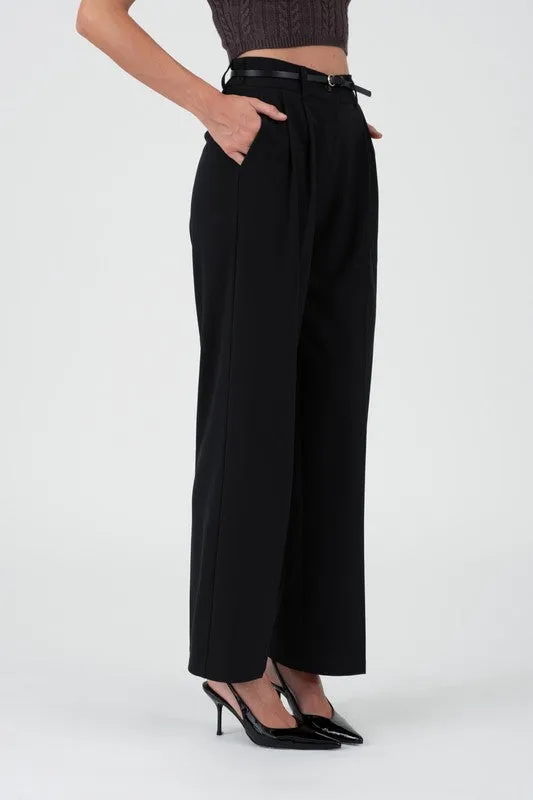 Pleated Wide Leg Dress Pants sold by U-NI-TY product image thumbnail 3