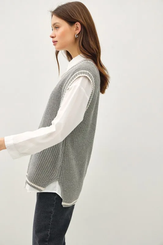 Varsity Sweater Vest sold by U-NI-TY product image thumbnail 3