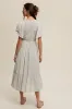 Smocked Ruffle Maxi Dress sold by U-NI-TY