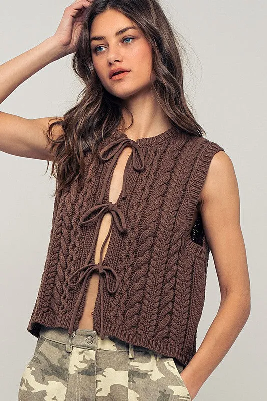 Handcrafted Knit Vest sold by U-NI-TY