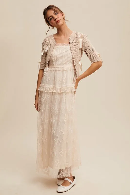 Delicate Lace Maxi Dress sold by U-NI-TY product image thumbnail 4