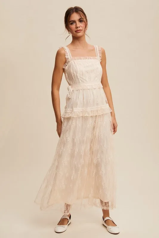 Delicate Lace Maxi Dress sold by U-NI-TY product image thumbnail 3