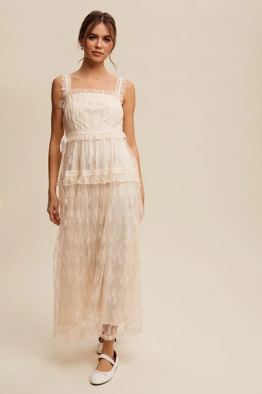 Delicate Lace Maxi Dress sold by U-NI-TY product image thumbnail 2