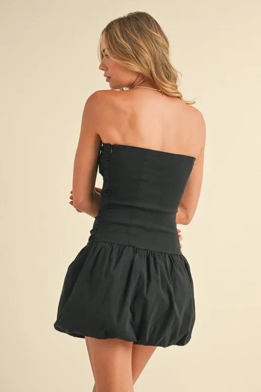 Strapless Balloon Mini Dress sold by U-NI-TY product image thumbnail 5