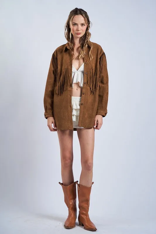 Western Style Fringe Jacket sold by U-NI-TY product image thumbnail 4