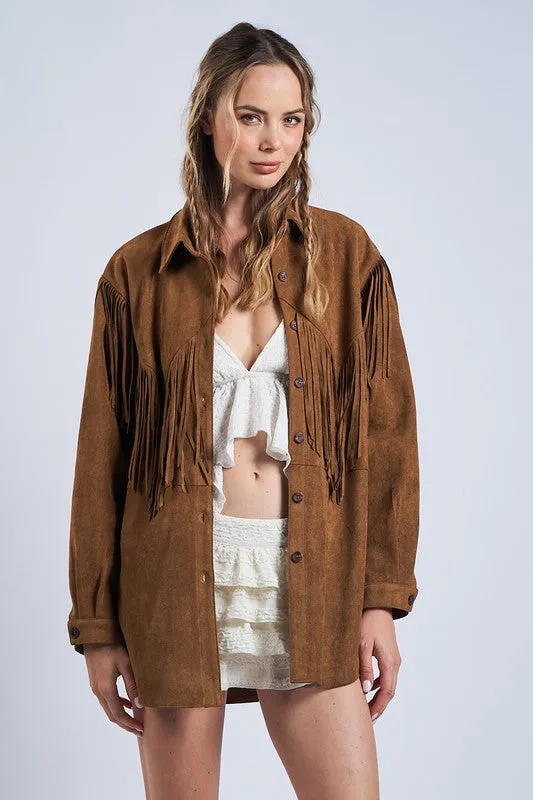 Western Style Fringe Jacket sold by U-NI-TY product image thumbnail 3