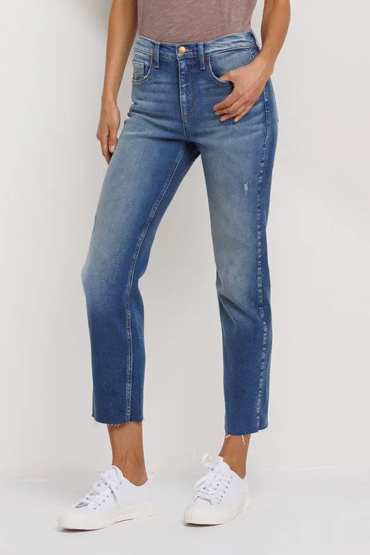 High Rise Slim Straight Jeans sold by U-NI-TY product image thumbnail 5