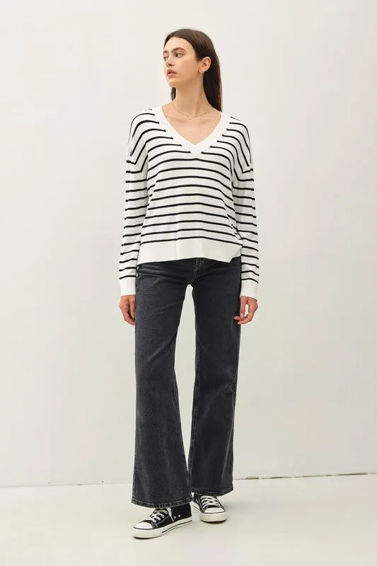 Striped Lightweight Sweater sold by U-NI-TY product image thumbnail 2