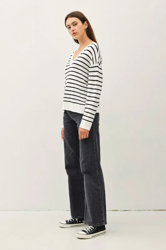 Striped Lightweight Sweater sold by U-NI-TY product image thumbnail 4