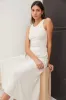 Flowy Midi Skirt With Belt Loops sold by U-NI-TY