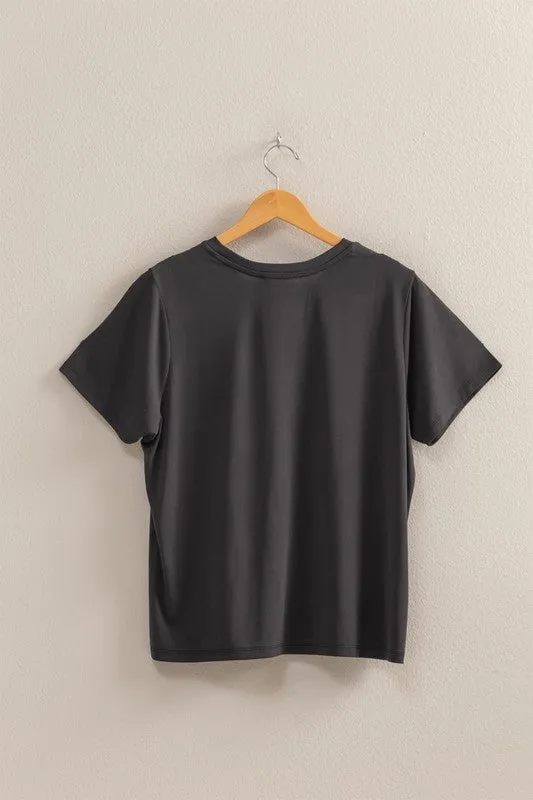 Basic Round Neck T Shirt sold by U-NI-TY product image thumbnail 2