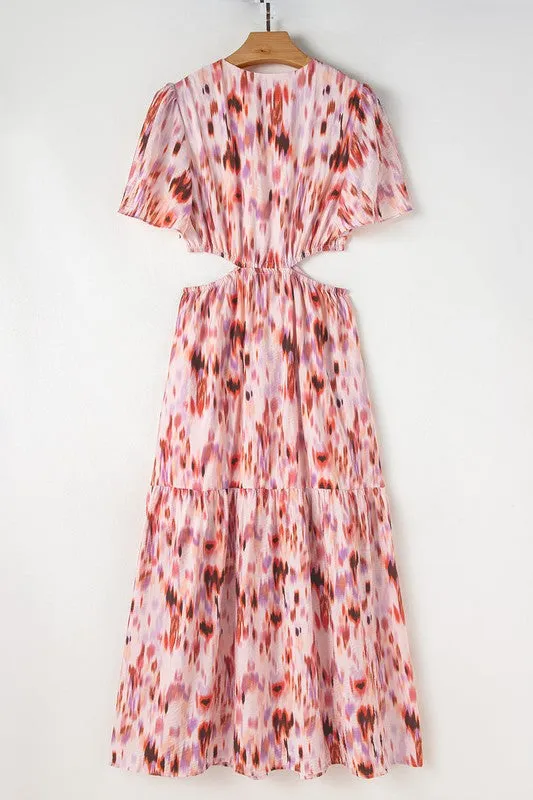 Abstract Flutter Sleeve Dress sold by U-NI-TY product image thumbnail 5