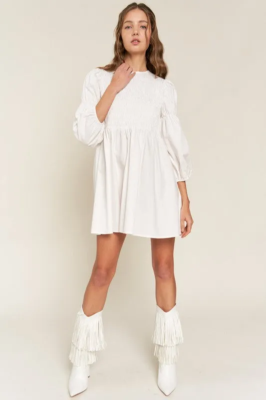 White Mini Dress sold by U-NI-TY product image thumbnail 3