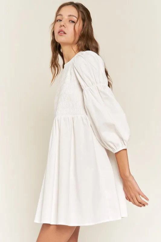 White Mini Dress sold by U-NI-TY product image thumbnail 5