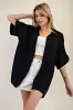 Short Sleeve Button Down Blouse Top sold by U-NI-TY