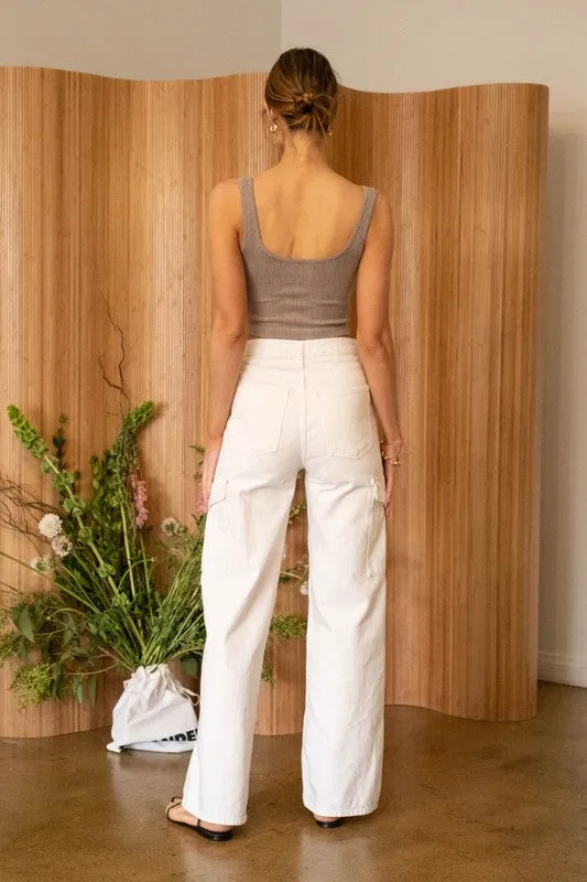 Washed Seamless Cropped Tank sold by U-NI-TY product image thumbnail 2