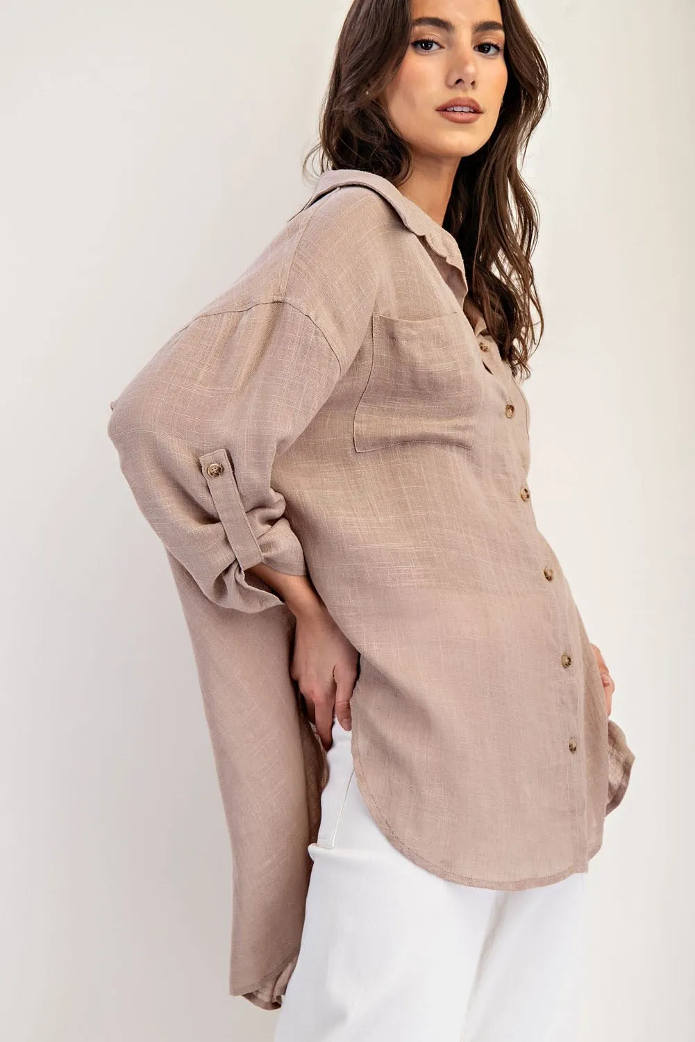 Lightweight Long Sleeve Blouse Top sold by U-NI-TY product image thumbnail 5