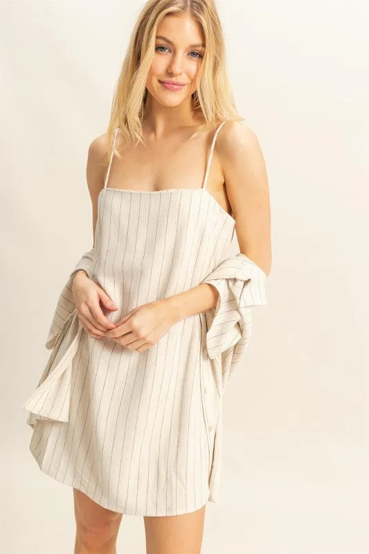 Stripe Shirt And Dress Set sold by U-NI-TY