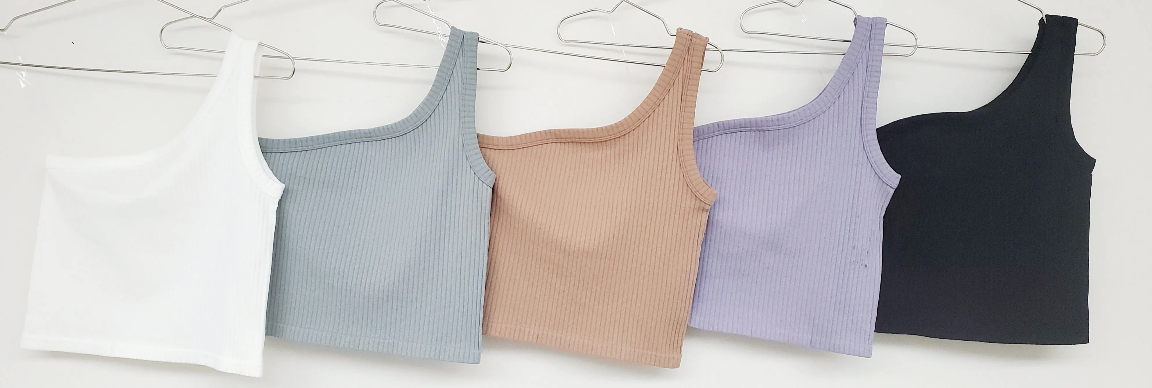 Ribbed One Shoulder Tank sold by U-NI-TY