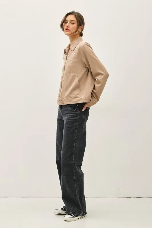 Suede Feel Jacket sold by U-NI-TY product image thumbnail 3