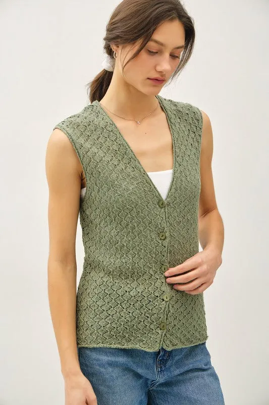 Button Up Tank sold by U-NI-TY
